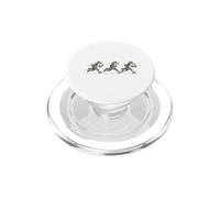 Funny Running Wolf Runner Sarcastique Jogging Wolf PopSockets PopGrip pour MagSafe