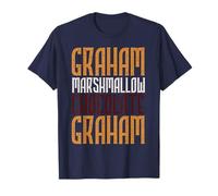 Funny S’Mores Graham Cracker Marshmallow Chocolate Camping T-Shirt
