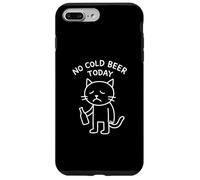 Funny Sad Cat Meme No Fold Beer Today Drinking Party Lover Coque pour iPhone 7 Plus/8 Plus