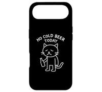 Funny Sad Cat Meme No Fold Beer Today Drinking Party Lover Coque pour iPhone Air