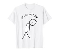 Funny Sad Stick Man sans Victoire. Juste Une Poubelle. T-Shirt