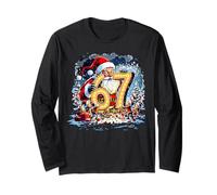 Funny Santa Elves 67 Meme Merry Christmas Holiday Humour Manche Longue