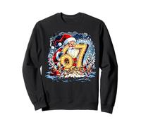 Funny Santa Elves 67 Meme Merry Christmas Holiday Humour Sweatshirt
