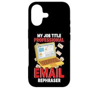 Funny Sarcasm Email rephaser Lovers Surviving Mondays Office Coque pour iPhone 17