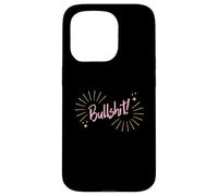 Funny Sarcastic Adult Joke Womens Cute Pink Bullshit Coque pour iPhone 15 Pro