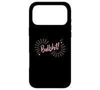Funny Sarcastic Adult Joke Womens Cute Pink Bullshit Coque pour iPhone 17 Pro Max