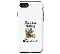 Funny Sarcastic Parrot Witty Quote Graphic Tee Introvert Coque pour iPhone SE (2020) / 7/8