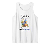 Funny Sarcastic Parrot Witty Quote Graphic Tee Introvert Débardeur