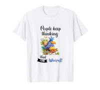 Funny Sarcastic Parrot Witty Quote Graphic Tee Introvert T-Shirt