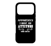 Funny Sarcastic Quote Girls Teens Women Attitude Coque pour iPhone 17 Pro