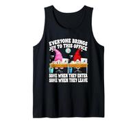 Funny Saying GNOME Couple Everyone Brings Joy to This Office Débardeur