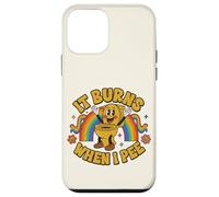 Funny Saying: It Burns When I Pee! Rainbow Coque pour iPhone 12 Mini