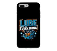 Funny Saying Lube Everything Workshop Humour Coque pour iPhone 7 Plus/8 Plus