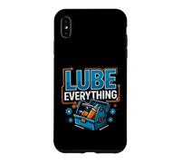 Funny Saying Lube Everything Workshop Humour Coque pour iPhone XS Max
