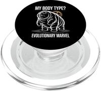 Funny Saying My Body Type Evolutionary Marvel Blague Femme Homme PopSockets PopGrip pour MagSafe