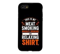 Funny Saying This My Meat Smoking Whisky Drinking and Coque pour iPhone SE (2020) / 7/8