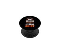 Funny Saying This My Meat Smoking Whisky Drinking and PopSockets PopGrip Adhésif