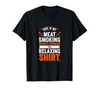 Funny Saying This My Meat Smoking Whisky Drinking and T-Shirt