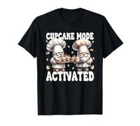 Funny Sayings and Baking Gnomes for Women with Cupcakes T-Shirt