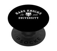 Funny School of Hard Knocks Support pour maladie mentale PopSockets PopGrip Adhésif