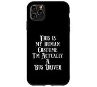 Funny School Or City Bus Driver Costume for Bus Driving Gift Coque pour iPhone 11 Pro Max