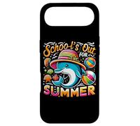 Funny Schools Out for Summer Teacher Kid Girls Cute Dolphin Coque pour iPhone Air