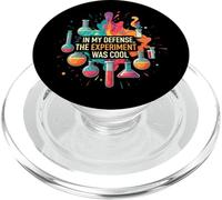 Funny Science Experiment Was Cool Scientist Lab PopSockets PopGrip pour MagSafe