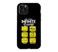 Funny Science Sarcasme Hypothèse Infinite Energy Loop Chat Coque pour iPhone 11 Pro