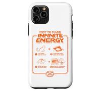 Funny Science Sarcasme Hypothèse Infinite Energy Loop Chat Coque pour iPhone 11 Pro
