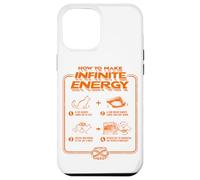 Funny Science Sarcasme Hypothèse Infinite Energy Loop Chat Coque pour iPhone 12 Pro Max