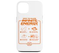 Funny Science Sarcasme Hypothèse Infinite Energy Loop Chat Coque pour iPhone 13