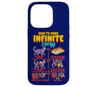 Funny Science Sarcasme Hypothèse Infinite Energy Loop Chat Coque pour iPhone 14 Pro