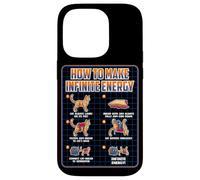 Funny Science Sarcasme Hypothèse Infinite Energy Loop Chat Coque pour iPhone 14 Pro