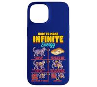 Funny Science Sarcasme Hypothèse Infinite Energy Loop Chat Coque pour iPhone 15