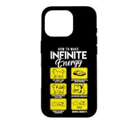 Funny Science Sarcasme Hypothèse Infinite Energy Loop Chat Coque pour iPhone 16 Pro