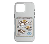 Funny Science Sarcasme Hypothèse Infinite Energy Loop Chat Coque pour iPhone 16 Pro Max