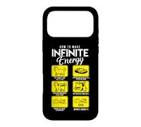 Funny Science Sarcasme Hypothèse Infinite Energy Loop Chat Coque pour iPhone 17 Pro Max