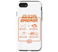 Funny Science Sarcasme Hypothèse Infinite Energy Loop Chat Coque pour iPhone SE (2020) / 7/8