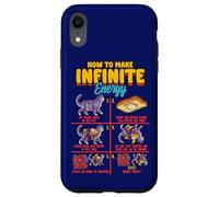 Funny Science Sarcasme Hypothèse Infinite Energy Loop Chat Coque pour iPhone XR