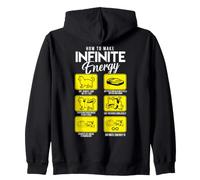 Funny Science Sarcasme Hypothèse Infinite Energy Loop Chat Sweat à Capuche