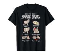 Funny Science Sarcasme Hypothèse Infinite Energy Loop Chat T-Shirt