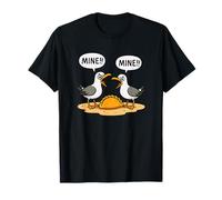 Funny Seagull Cornish Pasty Thief Summer Vacances T-Shirt