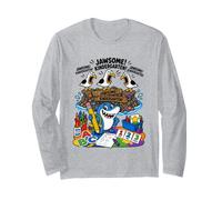 Funny Seagull Hell Jawsome Kinder Shark pour la rentrée Scolaire Manche Longue