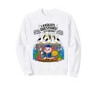 Funny Seagull I Axolotl Question 5e année 1er Jour d'école Sweatshirt