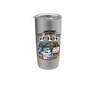 Funny Seagull Jawsome Requin de 3e année pour enfants Gobelet isotherme en acier inoxydable double paroi