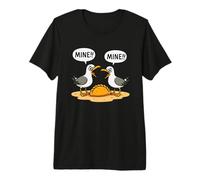 Funny Seagulls Volant Cornish Pasty Cornwall T-Shirt Haut de Gamme