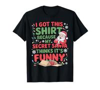Funny Secret Santa Christmas Party Humour T-Shirt