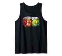 Funny She Loves Me More Basketball Vs Tennis Débardeur