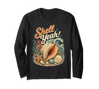 Funny Shell Yeah Beach Lifes Design Summer Designs Seaside Manche Longue
