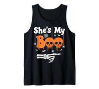 Funny She's My Boo Couple Halloween Party Débardeur